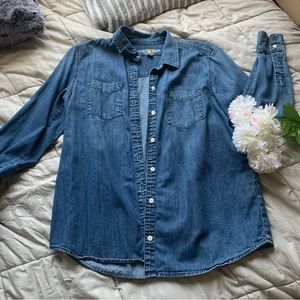 Lucky Brand jean shirt